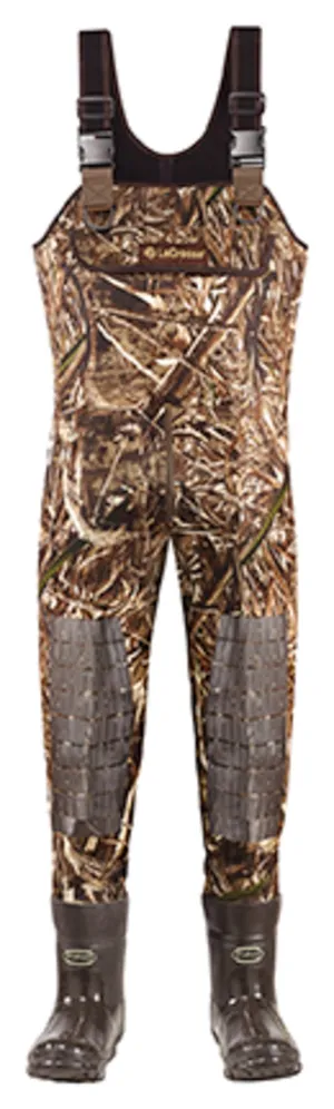 Lacrosse Super Brush Tuff Mens Realtree Max5 Rubber 1200G Chest Waders