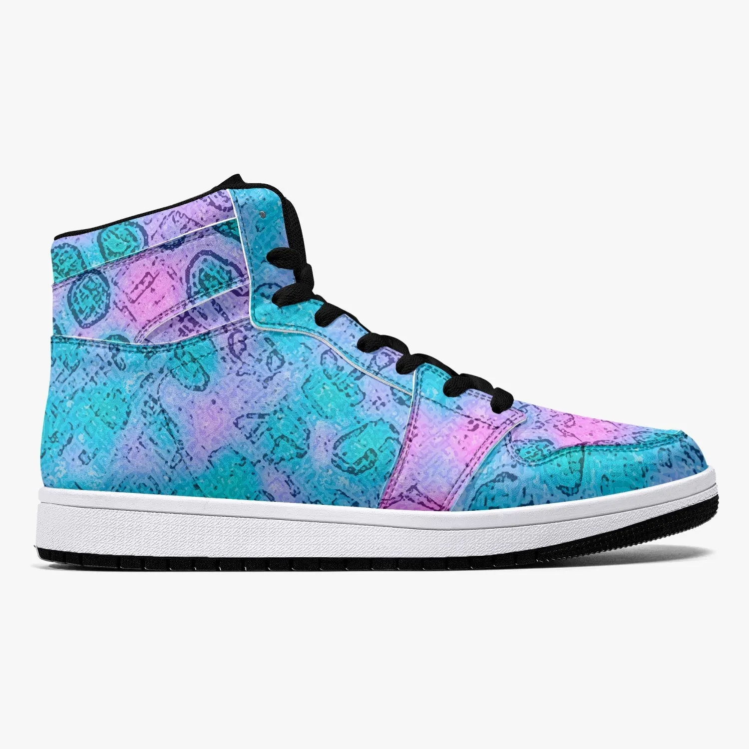 Almost Blue - Macr.in II (High-Top Leather Sneakers)