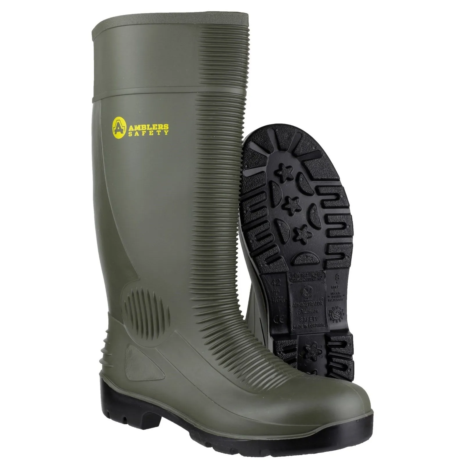 Amblers Steel FS100 Mens Safety Wellingtons