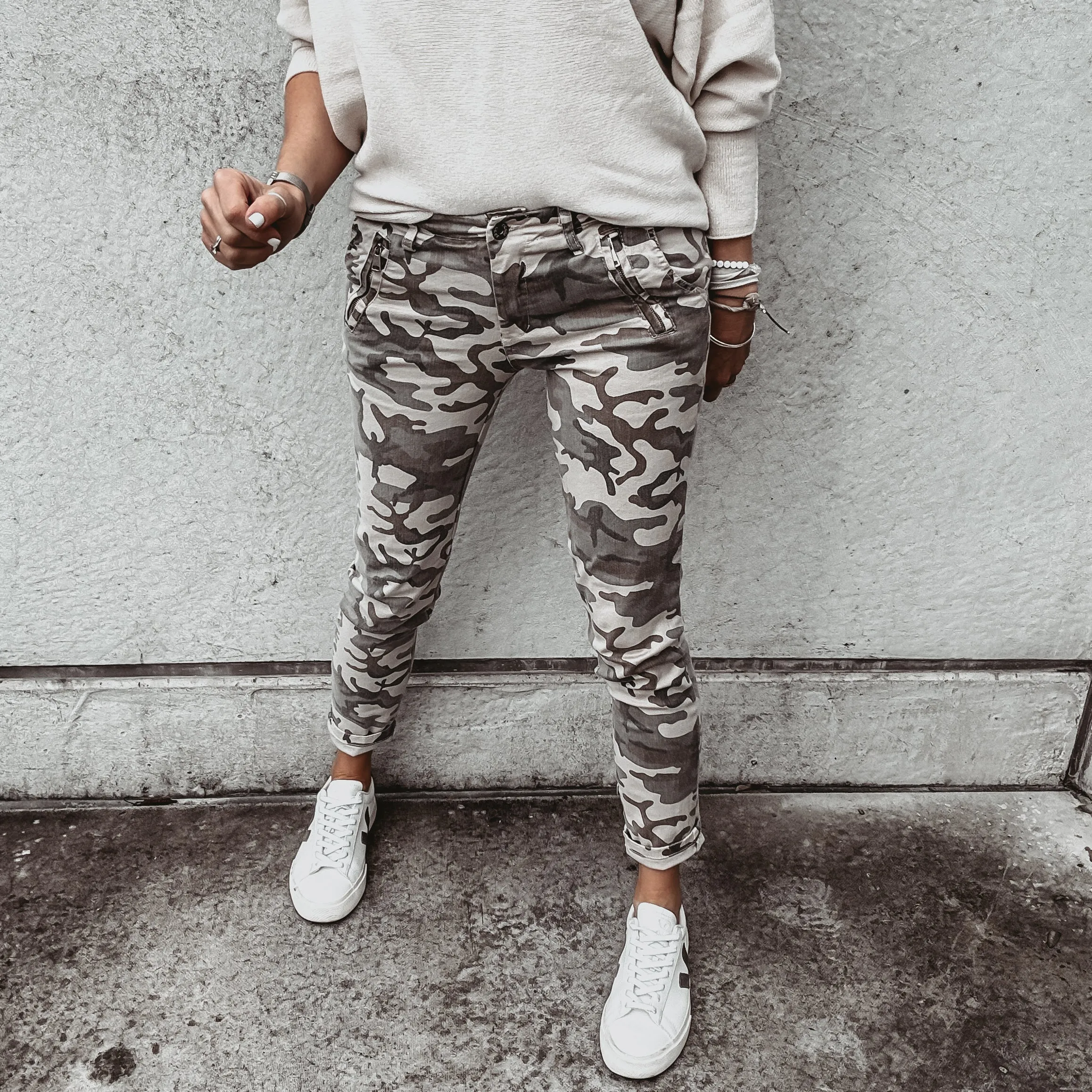 Camo jeans