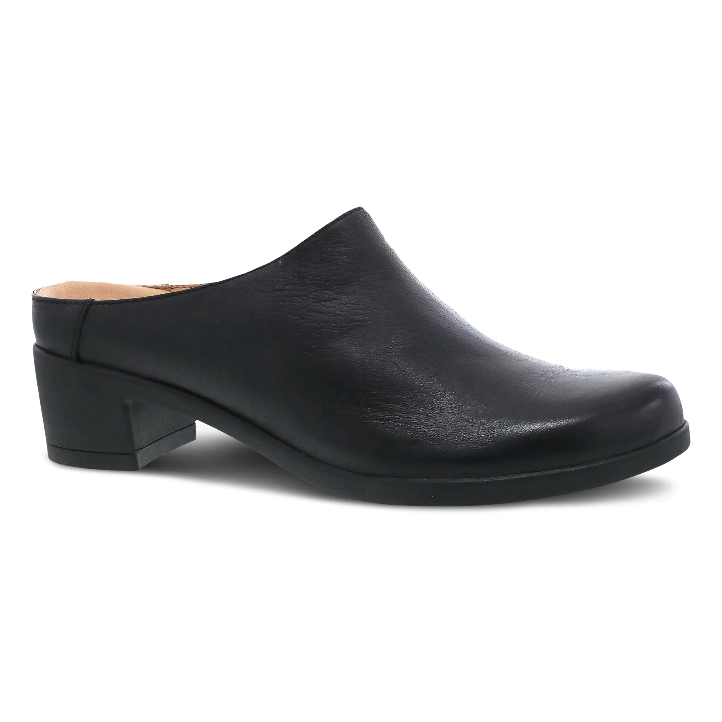 Carrie Black Burnished Nubuck