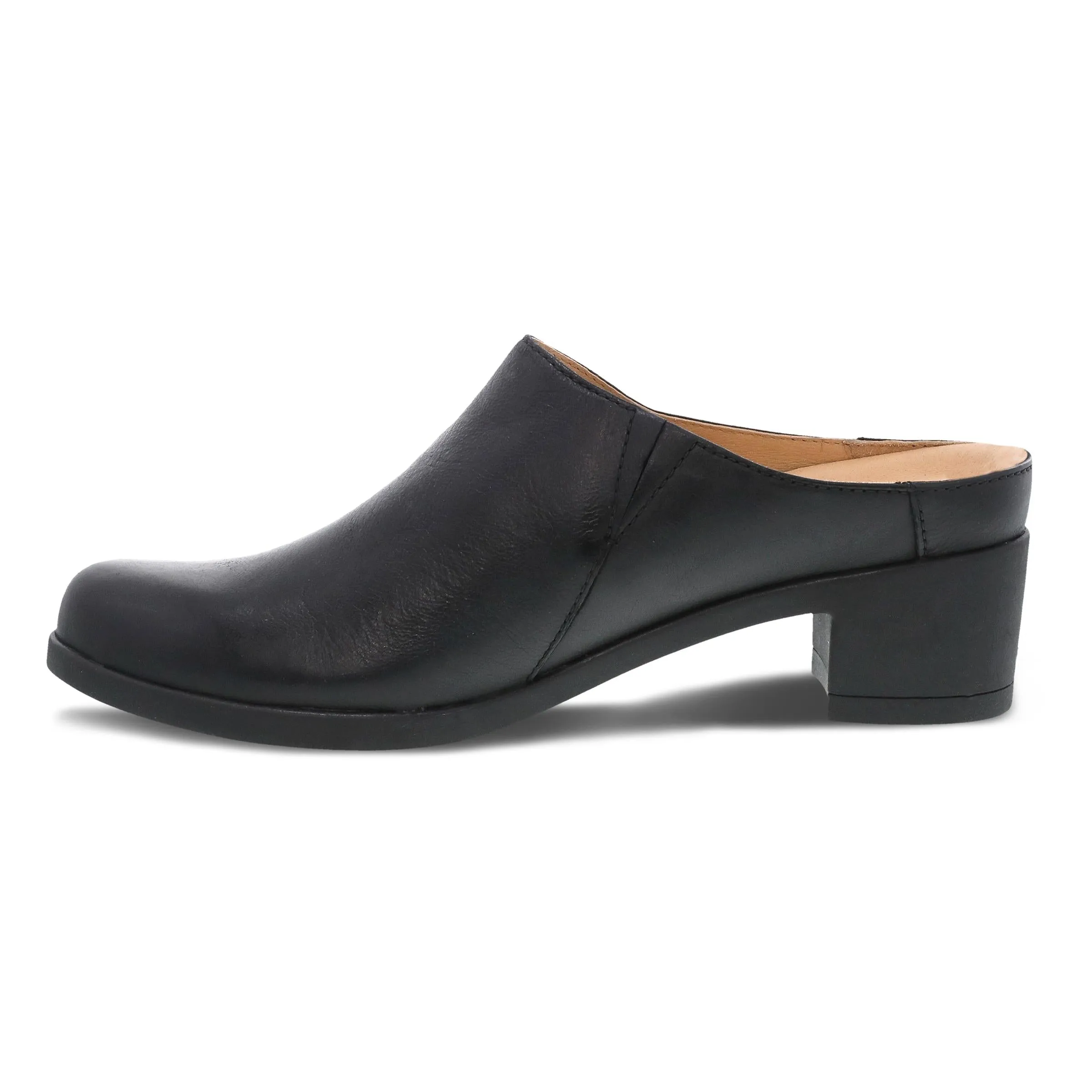 Carrie Black Burnished Nubuck