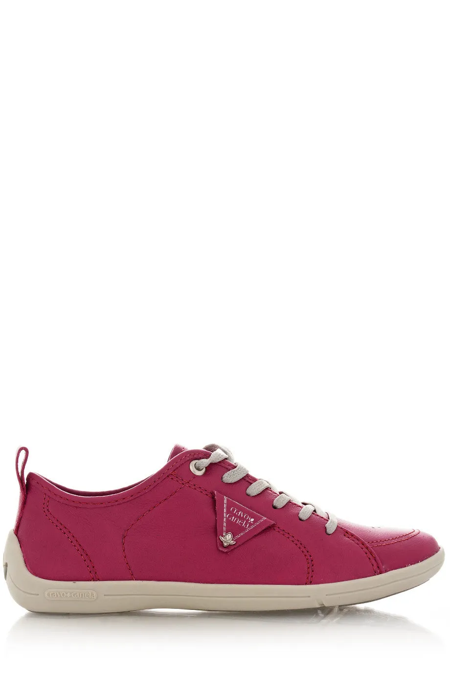 CRAVO & CANELA LOLLY Magenda Leather Sneakers