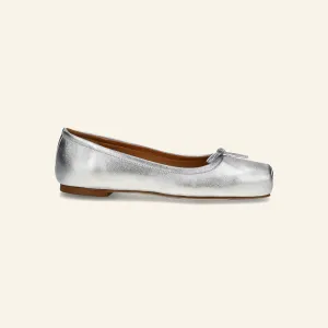 GABRIELLA | Laminated Nappa Leather Silver