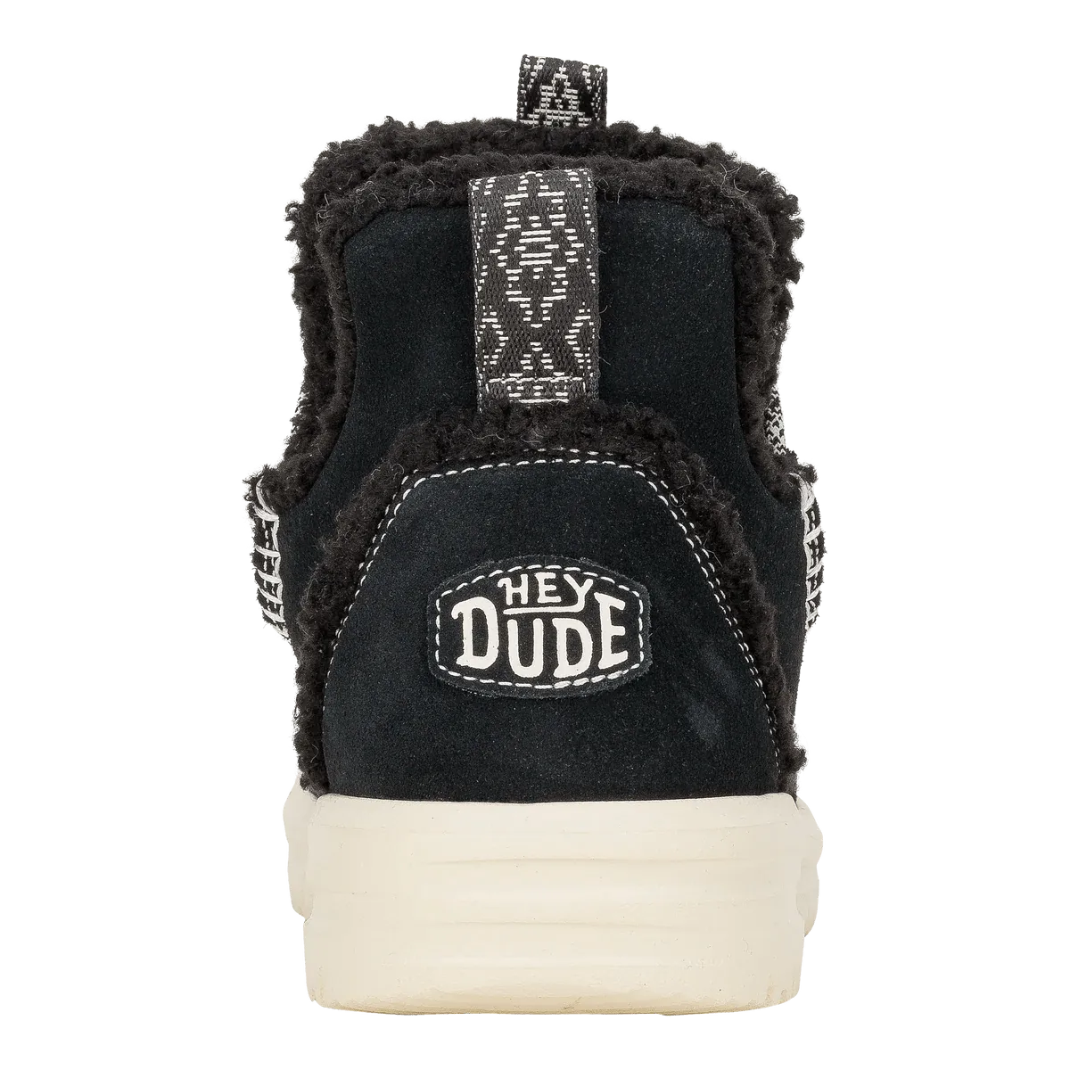 Hey Dude Camden Suede Cozy Black