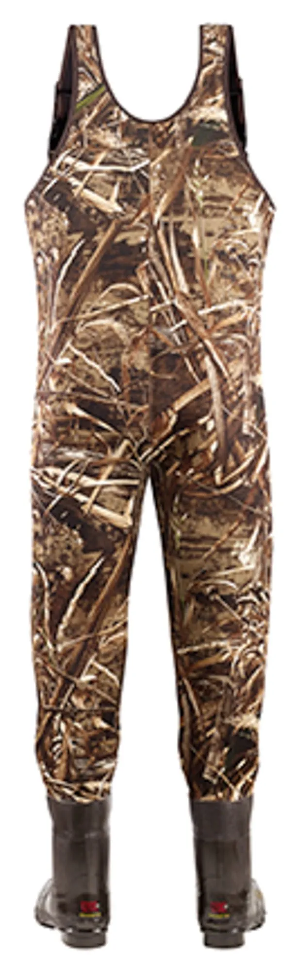 Lacrosse Super Brush Tuff Mens Realtree Max5 Rubber 1200G Chest Waders