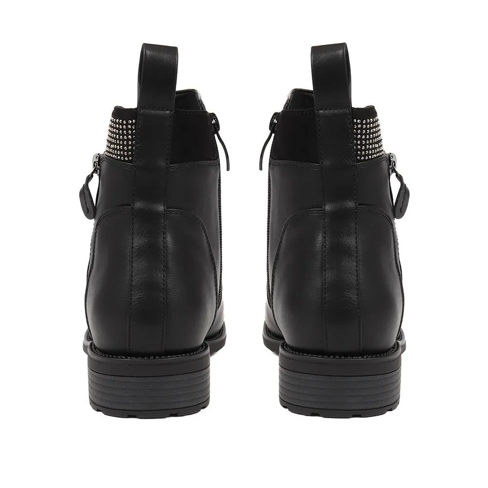 Patent Ankle Boots - BARSIA / 324 543