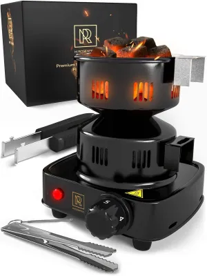 Premium Hookah Coal Burner Fire Tower for Hookah Multipurpose Electric Stove