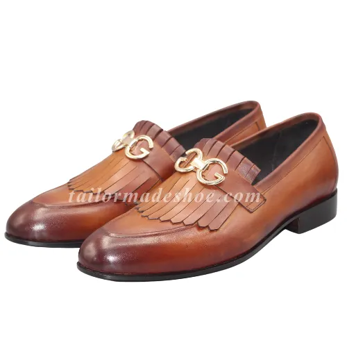 Premium Quality Brown Leather Loafers a fusion of Timeless charm and contemporary Style wedding shoes, Fashion shoes, Stylish Moccasin shoes