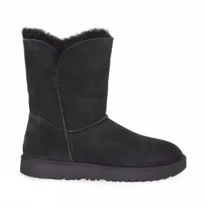 UGG Classic Cuff Short Black Boots