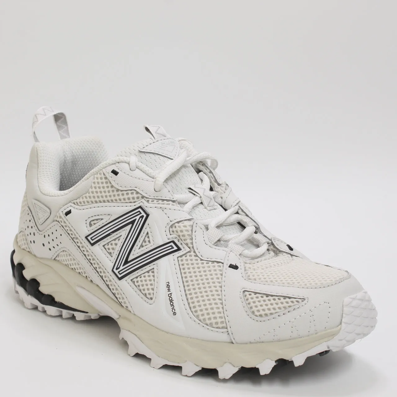 Womens New Balance ML610 Light Grey Off White Trainers