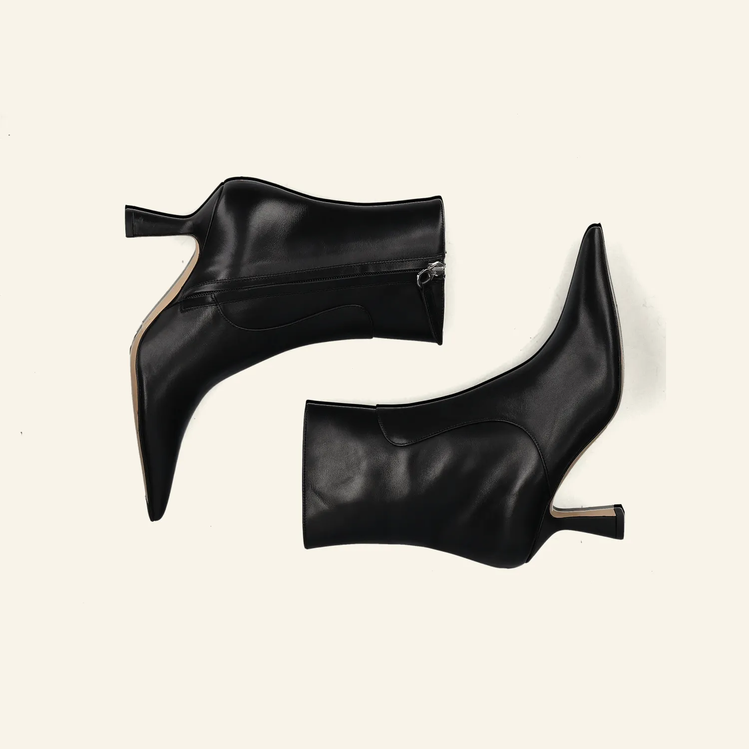 ZURI | Soft Calf Leather Black